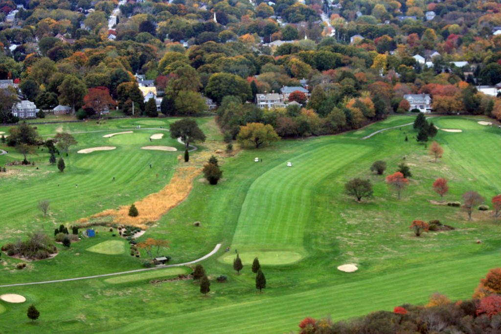 Aerial Photos Jamestown Golf Course